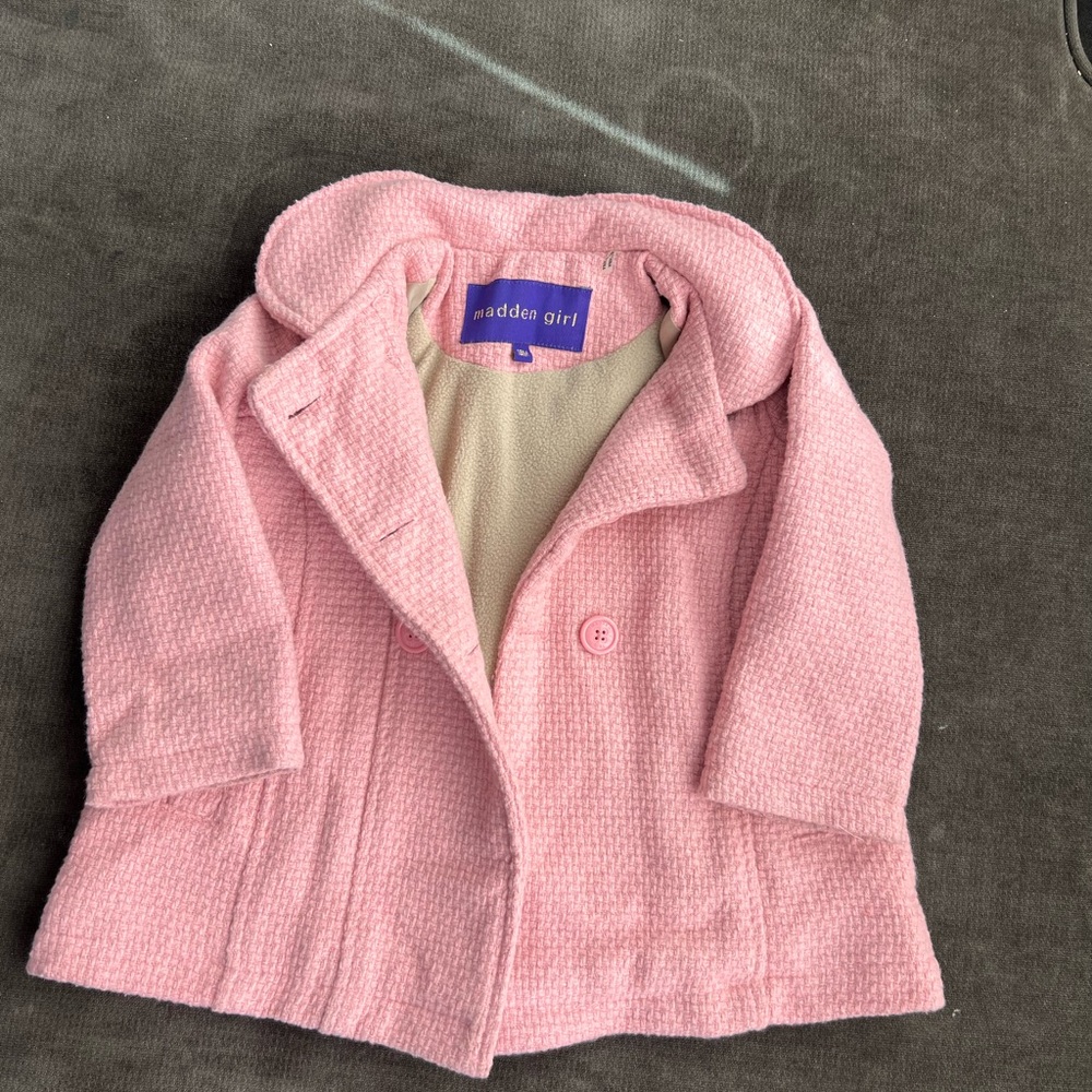 Madden Girl Blush Pea Coat for Kids